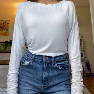 Super comfy white long sleeve